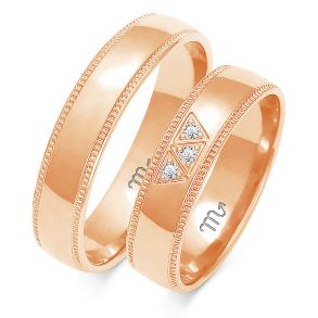 Eksklusive Vielsesringe Simply Love OE101-2