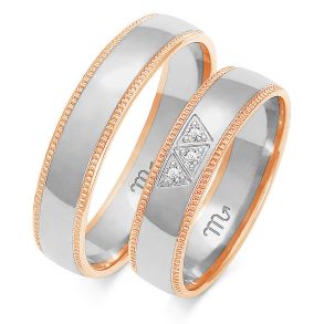 Eksklusive Vielsesringe Simply Love OE101-4