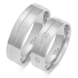 Eksklusive Vielsesringe Simply Love OE102-1