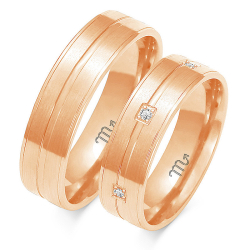 Eksklusive Vielsesringe Simply Love OE102-2