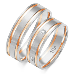 Eksklusive Vielsesringe Simply Love OE104-4