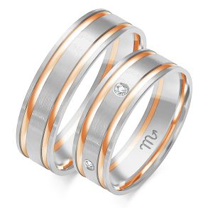 Eksklusive Vielsesringe Simply Love OE104-4