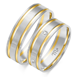 Eksklusive Vielsesringe Simply Love OE104-3