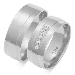 Eksklusive Vielsesringe Simply Love OE105-1