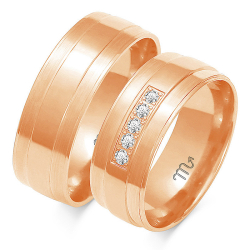 Eksklusive Vielsesringe Simply Love OE105-2