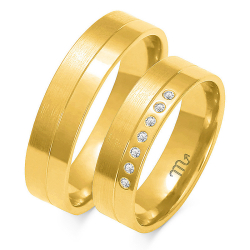 Eksklusive Vielsesringe Simply Love OE108