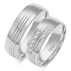 Eksklusive Vielsesringe Simply Love OE109-1