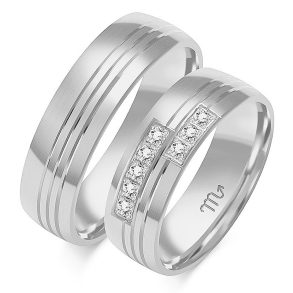 Eksklusive Vielsesringe Simply Love OE109-1