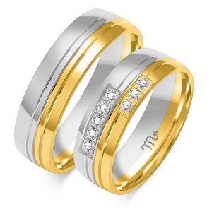 Eksklusive Vielsesringe Simply Love OE109-3