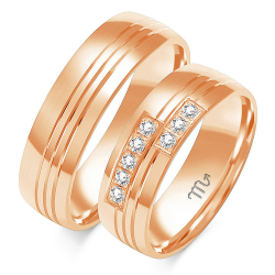 Eksklusive Vielsesringe Simply Love OE109-2