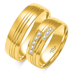 Eksklusive Vielsesringe Simply Love OE109