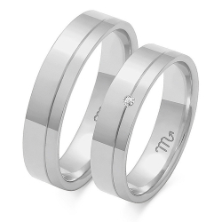 Eksklusive Vielsesringe Simply Love OE10-1