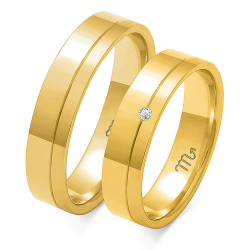 Eksklusive Vielsesringe Simply Love OE10