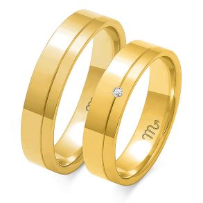 Eksklusive Vielsesringe Simply Love OE10