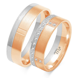 Eksklusive Vielsesringe Simply Love OE114-4