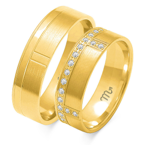 Eksklusive Vielsesringe Simply Love OE114