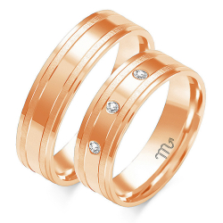 Eksklusive Vielsesringe Simply Love OE115-2