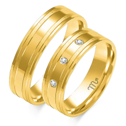 Eksklusive Vielsesringe Simply Love OE115