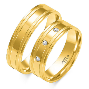 Eksklusive Vielsesringe Simply Love OE115