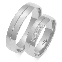 Eksklusive Vielsesringe Simply Love OE117-1