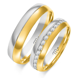 Eksklusive Vielsesringe Simply Love OE119-3