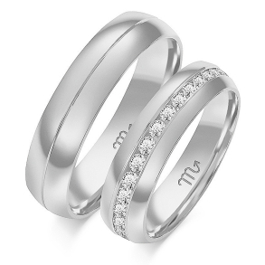 Eksklusive Vielsesringe Simply Love OE119-1