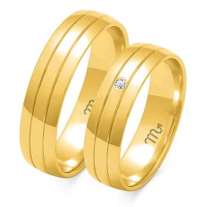 Eksklusive Vielsesringe Simply Love OE11