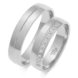 Eksklusive Vielsesringe Simply Love OE120-1