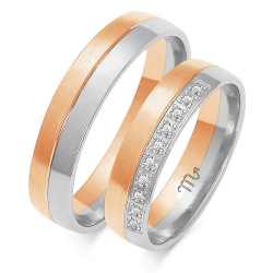 Eksklusive Vielsesringe Simply Love OE120-4