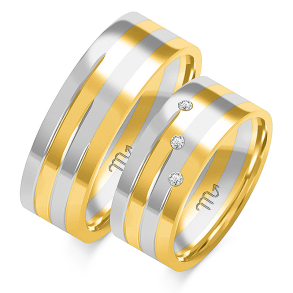 Eksklusive Vielsesringe Simply Love OE121-3