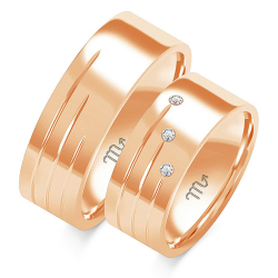 Eksklusive Vielsesringe Simply Love OE121-2