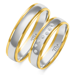 Eksklusive Vielsesringe Simply Love OE125-3