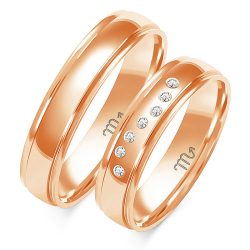 Eksklusive Vielsesringe Simply Love OE125-2