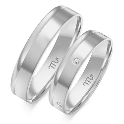 Eksklusive Vielsesringe Simply Love OE129-1