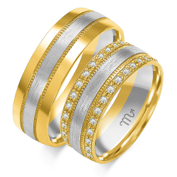 Eksklusive Vielsesringe Simply Love OE132-3