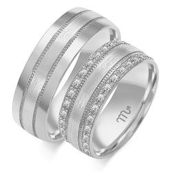 Eksklusive Vielsesringe Simply Love OE132-1