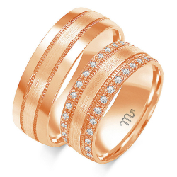 Eksklusive Vielsesringe Simply Love OE132-2