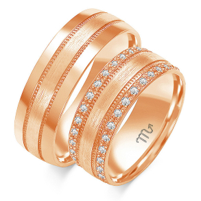 Eksklusive Vielsesringe Simply Love OE132-2