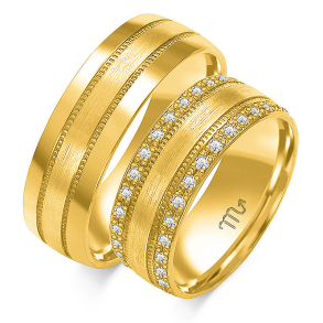 Eksklusive Vielsesringe Simply Love OE132