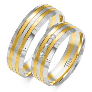 Eksklusive Vielsesringe Simply Love OE133-3