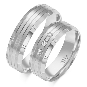 Eksklusive Vielsesringe Simply Love OE133-1