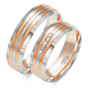 Eksklusive Vielsesringe Simply Love OE133-4