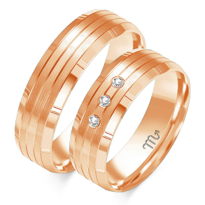 Eksklusive Vielsesringe Simply Love OE133-2