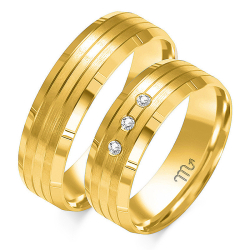 Eksklusive Vielsesringe Simply Love OE133