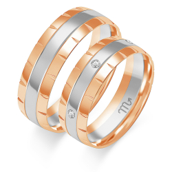 Eksklusive Vielsesringe Simply Love OE13-4