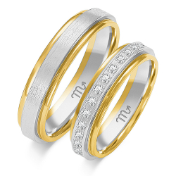 Eksklusive Vielsesringe Simply Love OE144-3