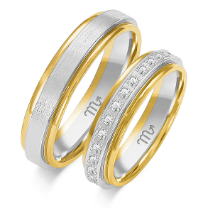 Eksklusive Vielsesringe Simply Love OE144-3