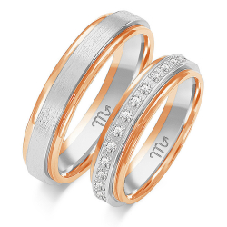 Eksklusive Vielsesringe Simply Love OE144-4