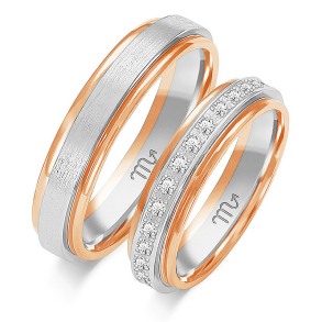 Eksklusive Vielsesringe Simply Love OE144-4