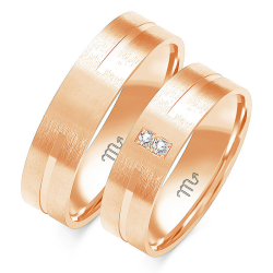 Eksklusive Vielsesringe Simply Love OE149-2